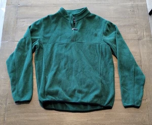 Maglione golf pullover Peter Millar Warmth Element 4 uomo grande 1/4 zip verde  - Foto 1 di 11