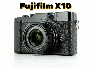 Black Fujifilm X10 12.0MP Digital Camera - Picture 1 of 5