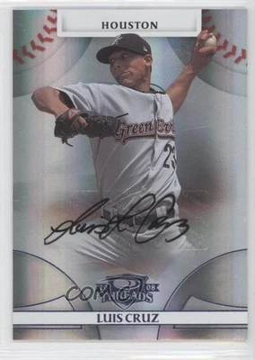 2008 Donruss Threads Platinum Signatures /25 Luis Cruz #86 Auto - Image 1 of 2