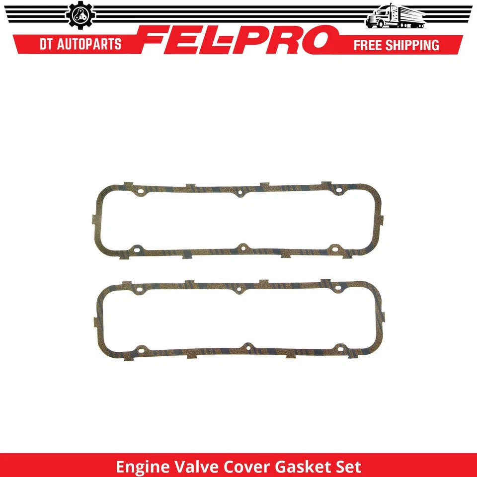 Juego de juntas de cubierta de válvula de motor V8 Fel-Pro para Buick GS 350 1968-1969 5,7 L Foto 1 de 1
