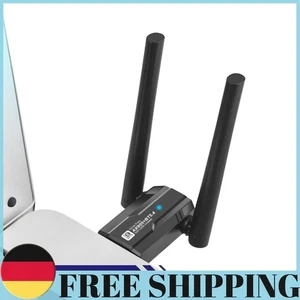 Bez sterownika karta sieciowa WiFi6 USB kompatybilna z Bluetooth 5.4- 24-G i 5 GHz- - Zdjęcie 1 z 12