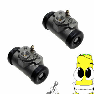2pcs Rear Left Rear Right Drum Brake Wheel Cylinder fit Bronco 1976-1996 Centric