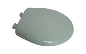 Bemis 200SLOWT-455 Round Closed Front Toilet Seat with Cover in Seafoam