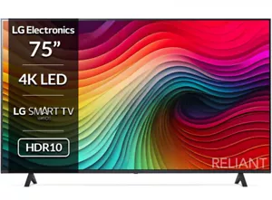 LG Electronics 75NANO81T6A 75" NANO81 4K LED Smart TV - Free 5 Yr Warranty - Picture 1 of 9