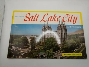 Vintage 1969 Beautiful Salt Lake City and Vicinity Utah Picture Booklet Book - Bild 1 von 6