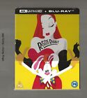WHO FRAMED ROGER RABBIT - UK EXCLUSIVE 4K UHD + BLU RAY STEELBOOK - NEW & SEALED