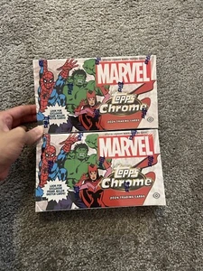 Topps Marvel Chrome 2024 x2 PUDEŁKA | ✅ W ręku! Disney - Zdjęcie 1 z 6