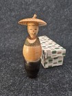 Kokeshi japanische Puppe original japanische Handwerkskunst Holz Figur 