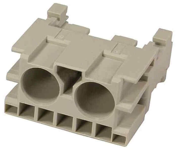 2x Harting DIN-41612 CONNECTOR PLUG 2-Way, 10mm Pitch, Type-M, 09290023201 - Image 1 of 1