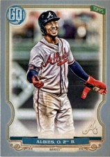 2020 Topps Gypsy Queen SILVER #238 Ozzie Albies - Atlanta Braves