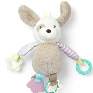 Kellytoy Puppy Dog Rattle Soother Teething Car Seat Stroller Toy 10 inches - Picture 1 of 4