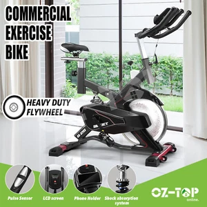 Exercise Bike Spin Bicycle Commercial Stationary Pedal Exerciser Fitness Gmy - Picture 1 of 12