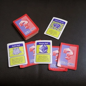 1999 Pokemon Master Trainer Board Game - Item Cards - Picture 1 of 9