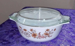 Vintage Pyrex England Woodland Country Autumn Mid Century - Picture 1 of 6