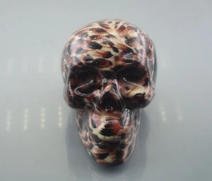 3.1" Leopardo Cerámica Transer Térmico Impresión Realista Calavera Cristal Curación 303 - Imagen 1 de 5