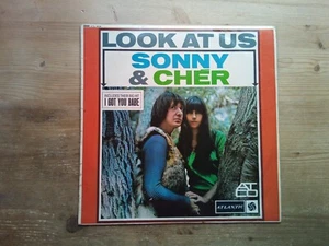 Sonny & Cher Look At Us Very Good Vinyl LP Record Album SLBY 3081 - Picture 1 of 4