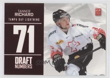 2012-13 PCAS Swiss National League Draft Numbers Tanner Richard #SNL-DN10