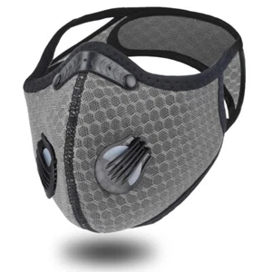 Sports Face cover For Cycling, Faceprotector with Filter Grey Motorcycle - Picture 1 of 6