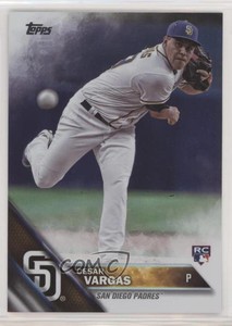 2016 Topps Update Rainbow Foil Cesar Vargas #US289 Rookie RC