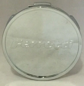 FERRETTI CHROME WHEEL RIM CENTER CAP C151-3 - Picture 1 of 2