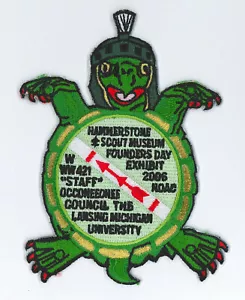 USA BOY SCOUTS OF AMERICA - OA OCCONEECHEE LODGE 421 NOAC 2006 STAFF SCOUT PATCH - Picture 1 of 2