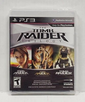 Tomb Raider: Trilogy (PlayStation 3 PS3, 2011) New Sealed. - Image 1 of 4