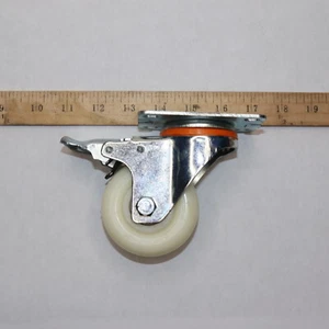 Swivel Furniture Caster Locking Castor 360 Degree Rotation 3" X 1-1/4" Wheel - Picture 1 of 3