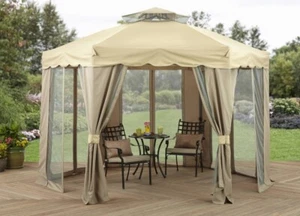 Better Homes And Gardens 12x12 Gilded Grove Gazebo - Picture 1 of 5