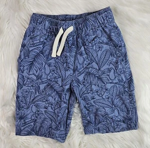 Children's Place Youth Blue Chino Shorts Floral (8) - Picture 1 of 5