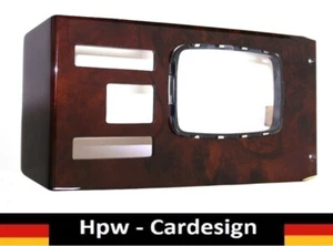 CONSOLE CAMBIO VERO RADICA LEGNO WOOD BURLWOOD MERCEDES C107 R107 SLC - Foto 1 di 4