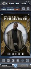 Topps Star Wars Digital Card Trader Gold Prominence 3 Tobias Beckett Insert