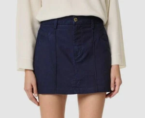 $175 Joe's Jeans Women's Blue Blair High Waist Mini Trouser Denim Skirt Size 29 - Picture 1 of 4