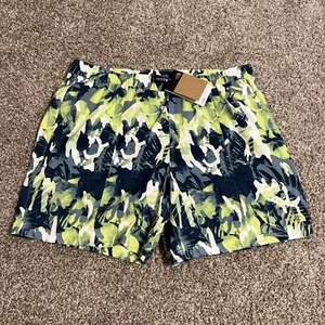The North Face Class V Green Tropical Floral FlashDry Shorts 7" Men's Sz XL NWT - Picture 1 of 13