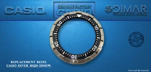 REPLACEMENT VINTAGE ORIGINAL BISEL .CASIO DIVER MQD-2000. - Picture 1 of 1