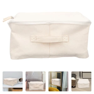 Fabric Storage Box Lidded Basket Clothes Bins Multi-function Boxes - Picture 1 of 12