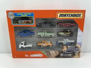 Matchbox 9 Pack Datsun 510 Rally Exclusive Black HTF - Picture 1 of 8