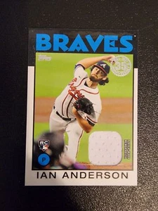 2021 Topps # 86BR-IA Ian Anderson Atlanta Braves - Picture 1 of 2