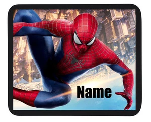 Peronalised Kids "Spiderman" Mouse Mat - Add Child Name - Great Gifts+++++++++++ - Picture 1 of 1