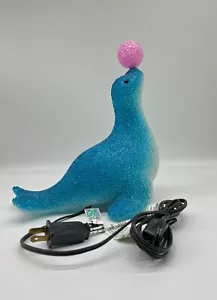 Seal w Pink Beach Ball Night Light Table Lamp - Perfect for a child's room! - Picture 1 of 6