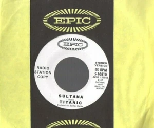 TITANIC Sultana 45 RECORD mono/ stereo DJ PROMO NEAR MINT LATIN FUNK - Picture 1 of 1