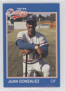 1989 Grand Slam Tulsa Drillers Juan Gonzalez #10