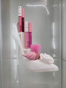 Wedding High Heel Vanity & Home Decor Makeup Organizer Brush Holder - Bild 1 von 4