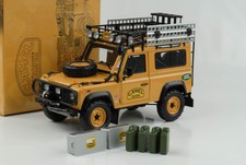 Land Rover Defender 90 Camel Trophy with Accessories 1:18 Almost Real Diecast