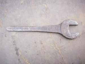 British Railways Spanner No 4 S & S on label used OLD ANTIQUE VINTAGE - Picture 1 of 8