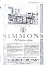 Vintage Magazine Ad Ephemera - Simon's Beds -1910'S