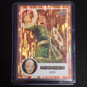 2023 UD MARVEL INIZI VOL 2 SERTES 2 PONTE ARCOBALENO ARANCIONE / 199 WONG - Foto 1 di 1