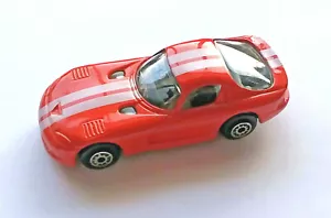 Dodge Viper GTS cupé, superdeportivo rojo de metal fundido a presión Maisto en estado suelto LN. - Imagen 1 de 3