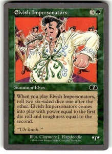 Elvish Impersonators Unglued Regular MTG - Picture 1 of 2