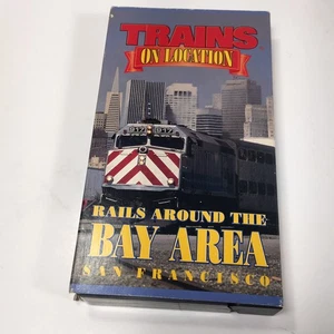 Trains on Location - Bay Area San Francisco, VHS, 60 Minute Video, 1997, RARE! - Imagen 1 de 8