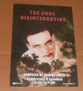 The Cure Disintegration Poster Original Promo 11x17 - Picture 1 of 2